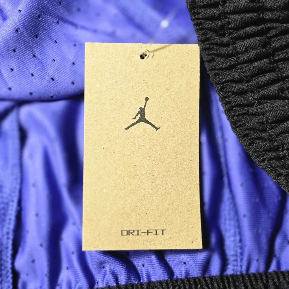 Nike Jordan Dri-FIT Mesh Diamond Shorts Men's L Purple Snakeskin NWT HF9907-543